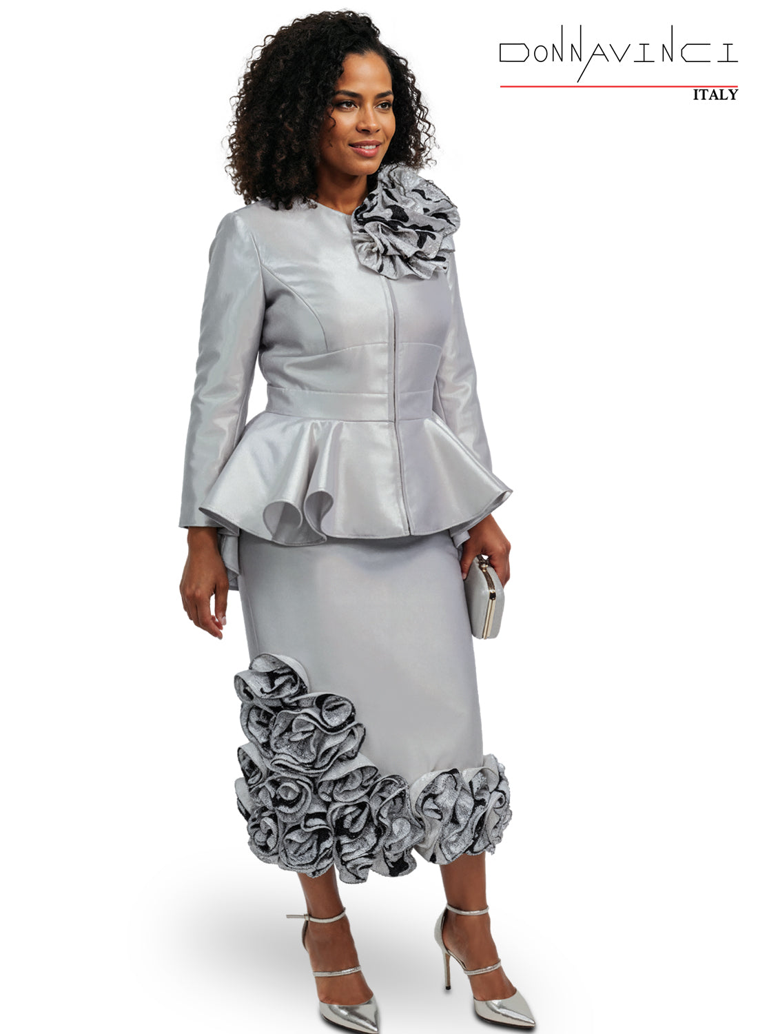 Donna Vinci, Style 12164 - 2pc. Jacket & Skirt Set